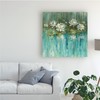 Trademark Fine Art Danhui Nai 'Water Lily Pond Painting' Canvas Art, 24x24 WAP10795-C2424GG